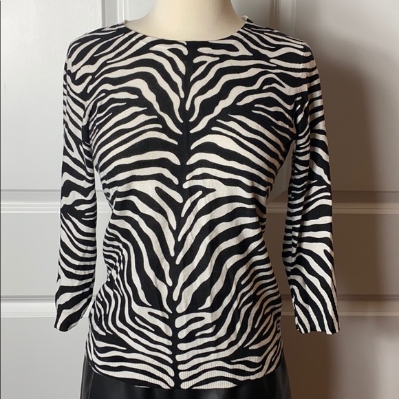 The limited zebra print sweater cotton - Picture 7 of 12